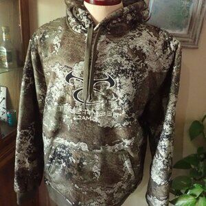 True Timber High Pile Fleece Logo Strata Hoodie Sz L - NWT